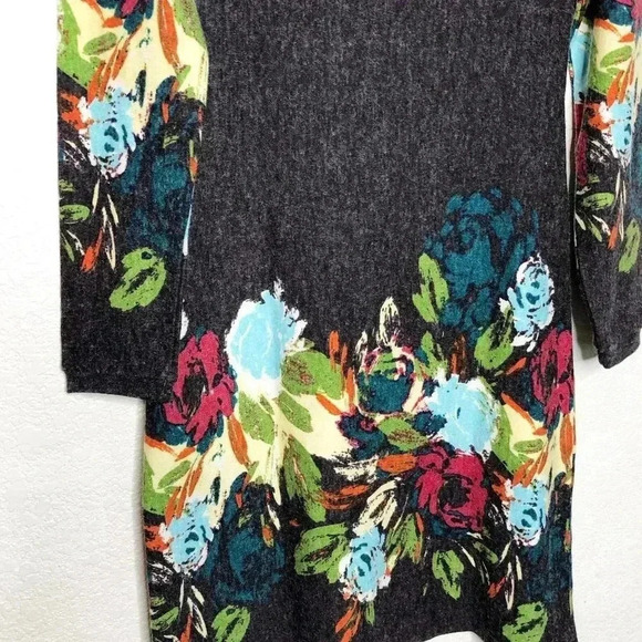 Coco & Tashi Knitted  Dress Floral Print M - Picture 2 of 8